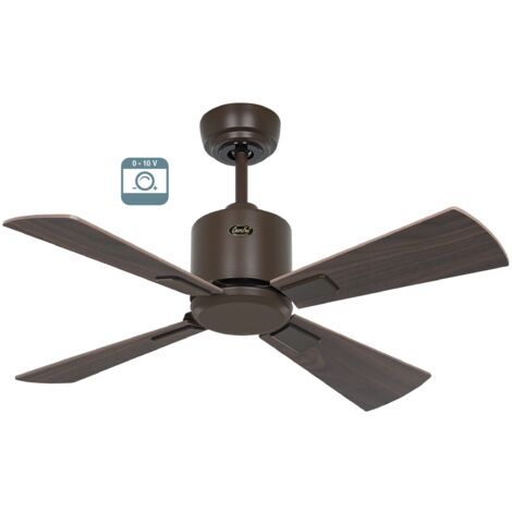 ECO NEO III 92, Ventilateur sans lumière, corps marron, CasaFan (1/2)
