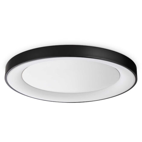 Ideal Lux PLANET Semi-Plafonnier LED Intégré Noir 3000Lm 3000K (1/2)