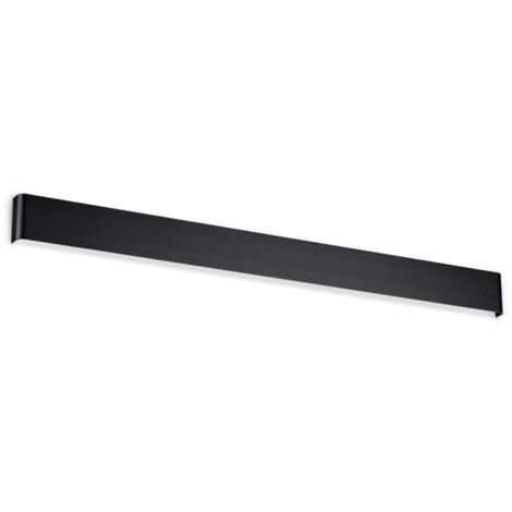 Ideal Lux DELTA Applique murale LED intégrée 110cm Noir, 4000K