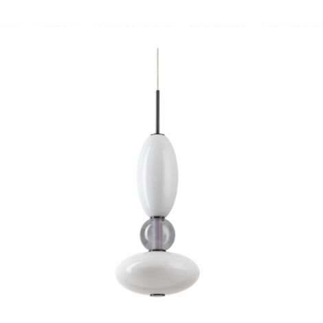 Ideal Lux LUMIERE Plafonnier Suspendu Slim LED Intégré Noir 3050Lm 3000K (1/3)