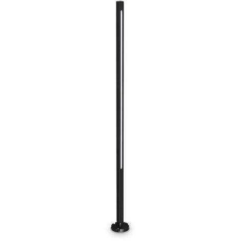 Ideal Lux JEDI Borne extérieure LED 120cm Noir, 3000K, IP65, Non-Dimmable (1/2)