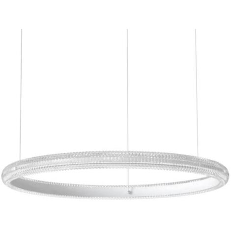 Ideal Lux MIRACLE Plafonnier LED intégré 60 cm Blanc 3000 K (1/2)