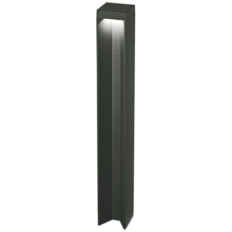 Ideal Lux KURT Borne extérieure LED noire, 3000K, IP54, non dimmable