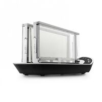 Système de cuisson intelligent – Cuisson infrarouge – Température réglable 50°C à 300°C – Rapide en 80 secondes – Pour viande, poisson, légumes, pain – Bugatti