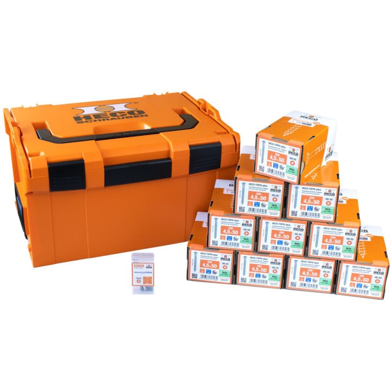 TOX Sortimentskoffer L-BOXX Micro - Transparent Mit Trennsteinen