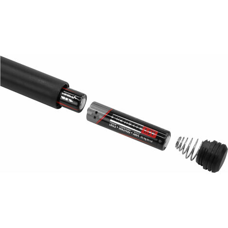 ANSMANN Mini Torcia LED Flessibile PL130B – 130 Lumen, Ricaricabile, Con Clip E Magnete – Perfetta Per Officina E Hobby