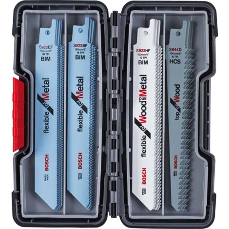 Bosch Säbelsägeblatt-Set Wood and Metal 20-teilig 2607010902 in Tough Box