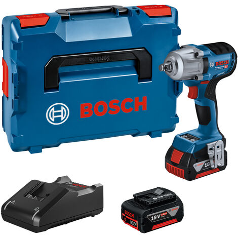 Bosch Akku-Bohrschrauber GDS 18V-450 HC, 2 Akku 5,0Ah GAL 18V-40