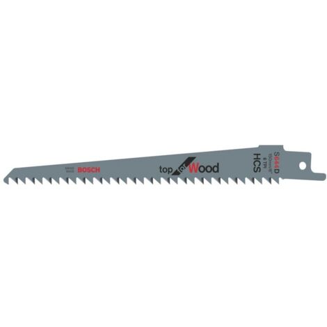 Säbelsägeblatt HCS Holz S644D BOSCH 150 mm - Packung mit 100 Stück - 2608650551