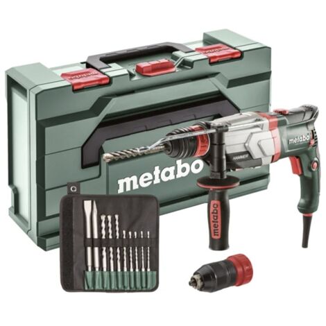 Metabo Multihammer UHEV 2860-2 Quick Set inkl. SDS-Plus Bohrer/Meißel im Koffer