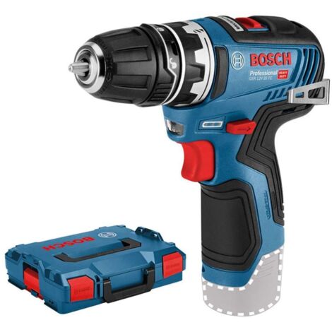 Bosch Akku-Bohrschrauber GSR 12V-35 FC Solo + Bohrfutteraufsatz GFA + L-Boxx 102