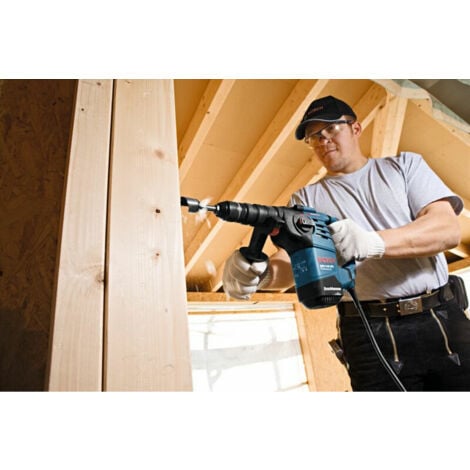Bosch Bohrhammer GBH 3-28 DFR 800 Watt mit SDS-plus und Zubehör in L-BOXX