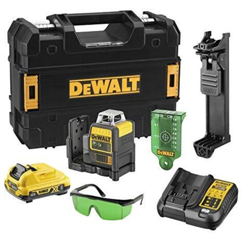 DeWalt Linienlaser 2x360Grad, gruen,10,8V/2Ah