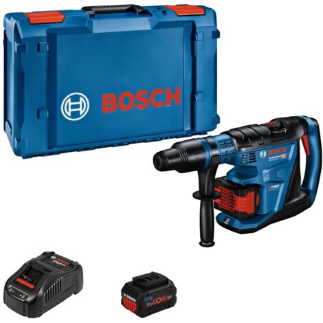 Bosch Akku-Bohrhammer GBH 18V-40 C BITURBO mit SDS max, Solo, in XL-BOXX, Ausführung: 0611917103, 2xPC5,5Ah XL-BOXX