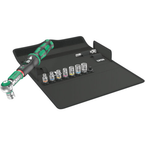 Wera Drehmomentschlüssel-Satz Safe-Torque A 1 Set 1, 1/4" Vierkant, 2-12 Nm, 10t