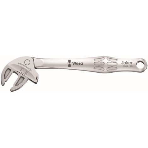 Wera 7880 Joker XXL Selbstjustierender Einsteck-Maulschlüssel für Schlüsselweite 24-32 mm, 14x18