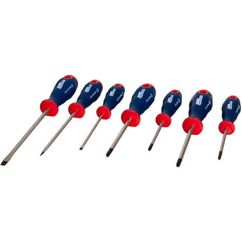 Echter Werkzeugfan Schraubendreher-Satz SL/PZ/PH 7 tlg. Perfect Comfort (1/5)
