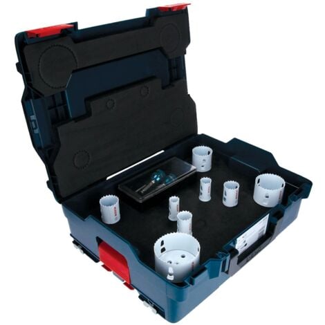 Bosch Lochsägen-Set for Wood&Metal, 11-teilig, Durchmesser: 22 - 83 mm in L-BOX