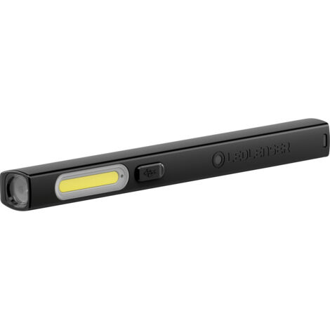 LEDLENSER W2R Work Aufladbare Arbeits-Stiftleuchte mit zwei Lichtquellen