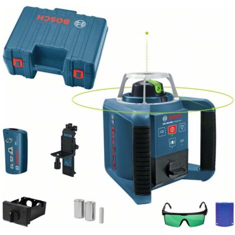Bosch Rotationslaser GRL 300 HVG mit Zubehör-Set im Handwerkerkoffer