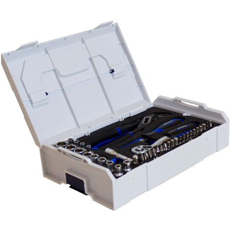 GOTOOLS Werkzeugkoffer Steckschlüssel-Satz 1/4" 38-teilig in L-Boxx mini