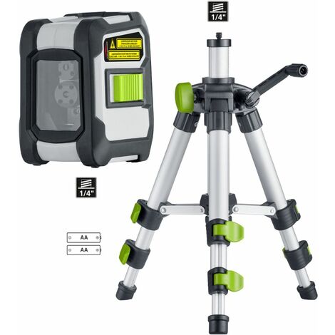 Laserliner CompactCross-Laser Work Set mit Kurbelstativ