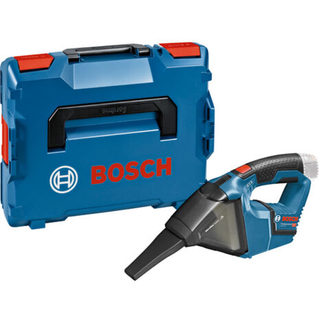 Bosch Akku-Sauger GAS 12V, Solo Version, mit Flachfaltenfilter, L-BOXX
