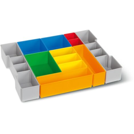 L-BOXX Einteilungsset L-BOXX® H3 LB 102 B378xT313xH65mm blau / gelb / rot / orange / grün / grau