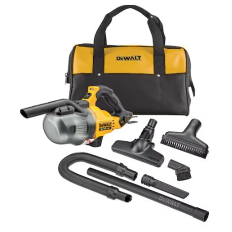 DEWALT XR 18V Handstaubsauger – ohne Akku und Ladegerät – für Baustellen und enge Räume – hohe Saugleistung – Staubbehälter 20L (1/10)