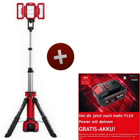 Flex Akku Lampe TL 4000 18.0/230, 4.000 Lumen ohne Akku und Ladegerät