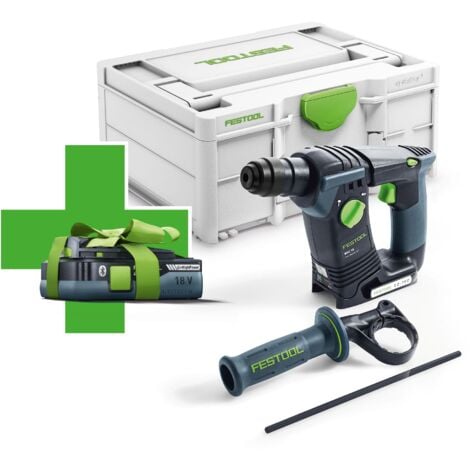 Festool Akku-Bohrhammer BHC 18 Basic mit 1x 4,0 Ah Akku im Systainer