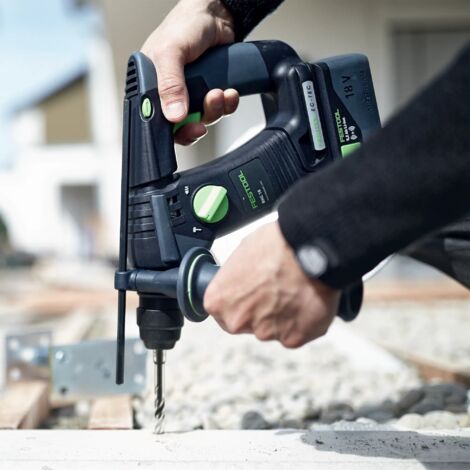 Festool Akku-Bohrhammer BHC 18 Basic mit 1x 4,0 Ah Akku im Systainer