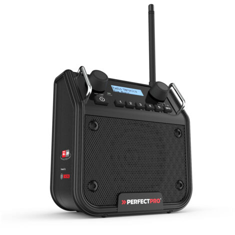PerfectPro DABPRO 18V Baustellenradio