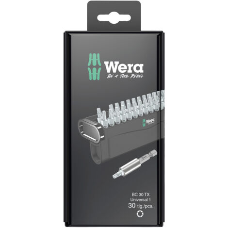 Wera Bit-Sortiment Bit-Check 30 TX Universal 1 SB 05057900001 (1/4)