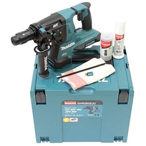 Makita Akku-Kombihammer DHR283ZJU SDS-PLUS 2x18V ohne Akku ohne Lader im Makpac