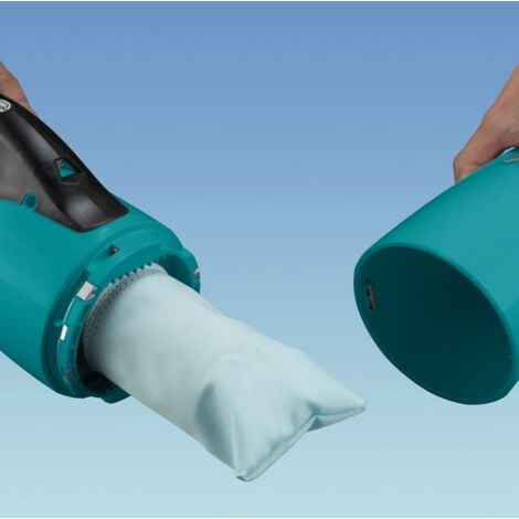Makita Akku-Staubsauger DCL281FZ, 18V 0,75l ohen Akku und Ladegerät