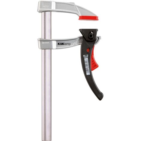 Bessey Kliklamp Einhandzwinge Spannweite 250 mm Ausladung 80mm Zwinge aus Stahl