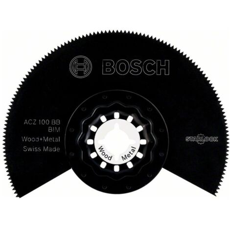 Bosch 10x BIM Segmentsägeblatt ACZ 100 BB Wood and Metal 100 mm - 2608664480