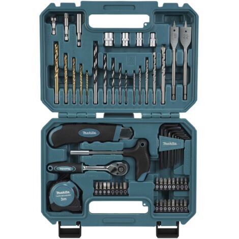 Makita Werkzeug-Set 60-teilig im Koffer E-15095