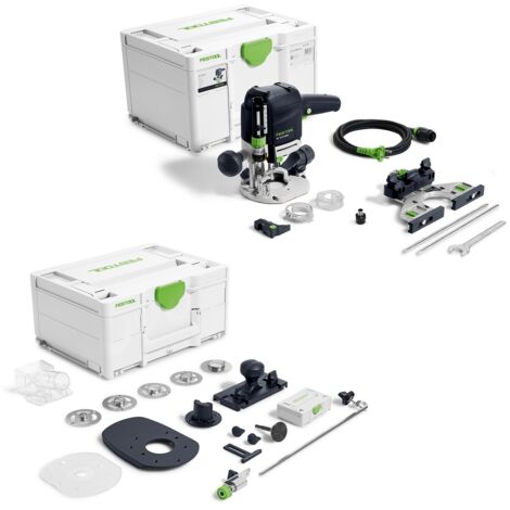 Festool Oberfräse Fräse OF 1010 REBQ-Set inkl Zubehör Set ZS-OF 1010 M 578049