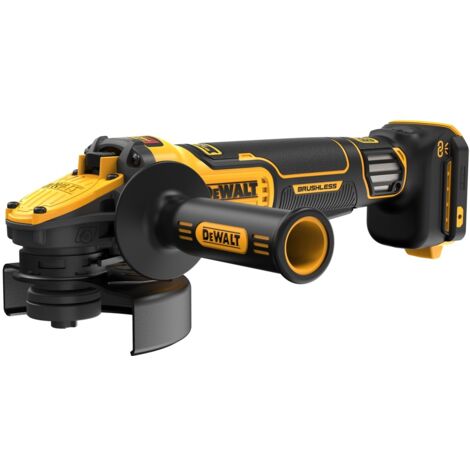 DeWALT Akku-Winkelschleifer DCG416VSN mit Elektronik und Paddelschalter ohne Akku und Ladegerät