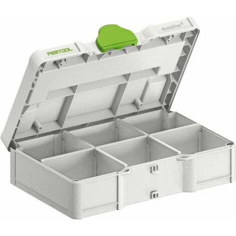 Festool Systainer SYS3 S 76-1/4' CE RA - Jeu De 36 Pièces Cliquet 1/4', Rangement Organisé