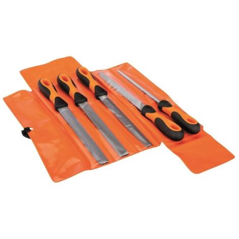 Bahco 1-477-08-2-2 Feilensatz, ergo, 5-tlg, 200 mm, Hieb 2   1 Set