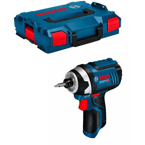 Bosch Akku-Drehschlagschrauber GDR 12V-105, Solo Version, L-BOXX