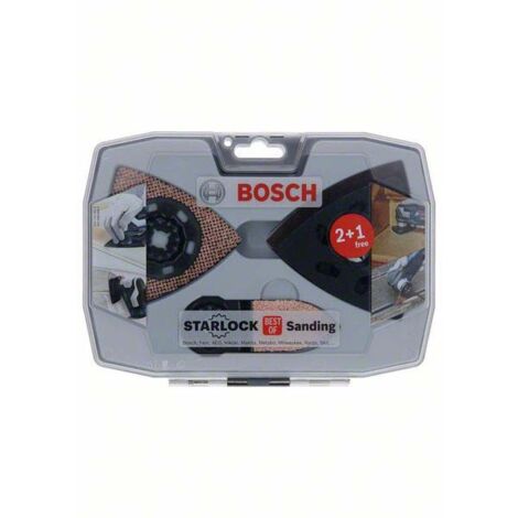 Bosch Zubehörset Starlock Best of Sanding Set, 6-teilig