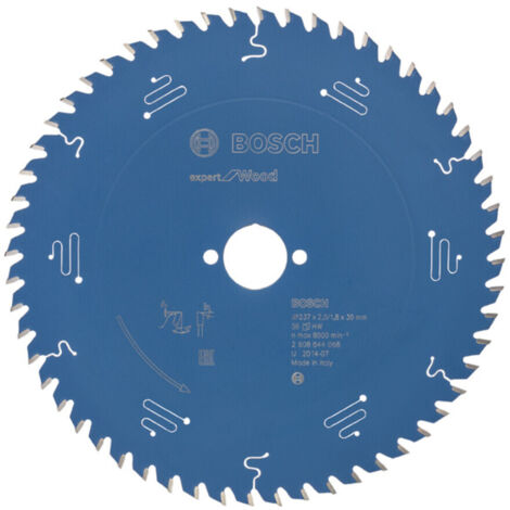 Bosch Kreissägeblatt Expert for Wood 237 x 30 x 2,5 mm 56