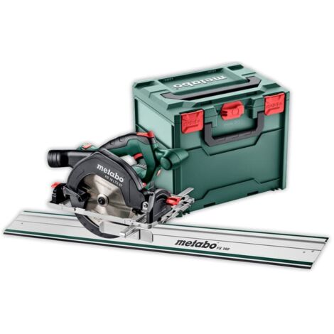Metabo Akku-Handkreissäge KS 18 LTX 57 + FS 160 ohne Akku ohne Lader in metaBox (1/5)