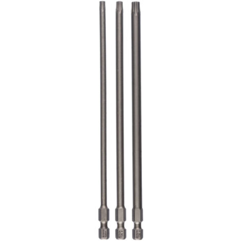 Bosch 3tlg. Schrauberbit-Set Extra-Hart T20 T25 T30 152 mm (1/5)
