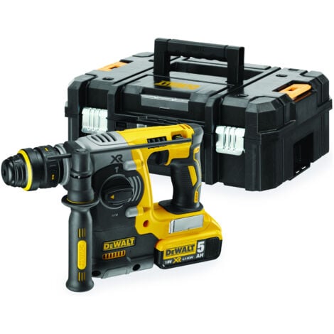 DeWALT Akku-Kombihammer DCH274P2T, SDS-plus, 18V, 2x 5,0 Ah in TSTAK