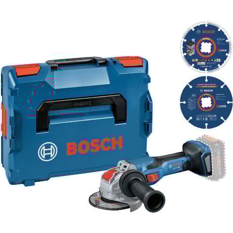 Bosch Akku-Winkelschleifer-Elektriker-Set GWX 18V-15 C BITURBO mit X ...